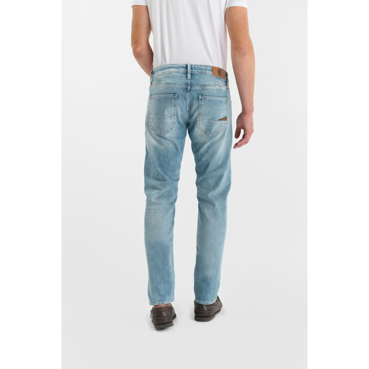 Jeans slim stretch 700/11, longueur 34 blue, LE TEMPS DES CERISES