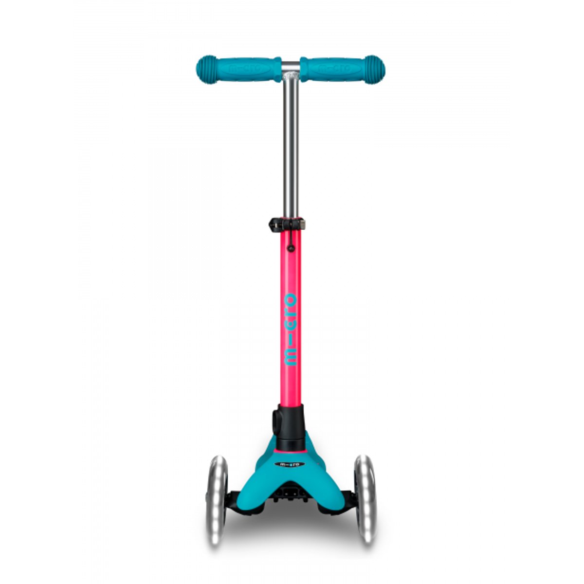 Mini Micro Deluxe Néon LED - Marine Pink rose, MICRO MOBILITY