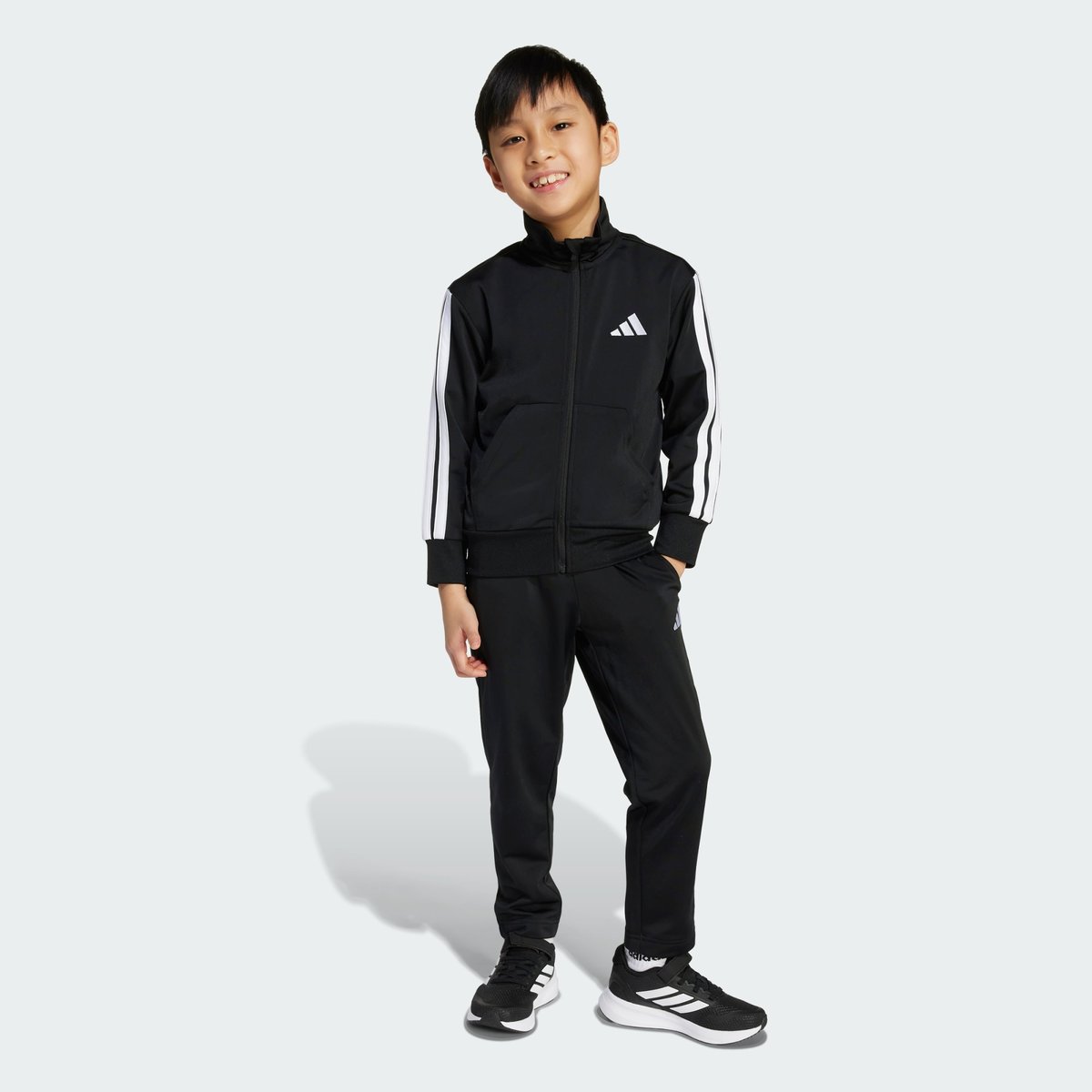 Survêtement Essentials Climacool Enfants Survêtement Essentials Climacool Enfants black / white, ADIDAS SPORTSWEAR