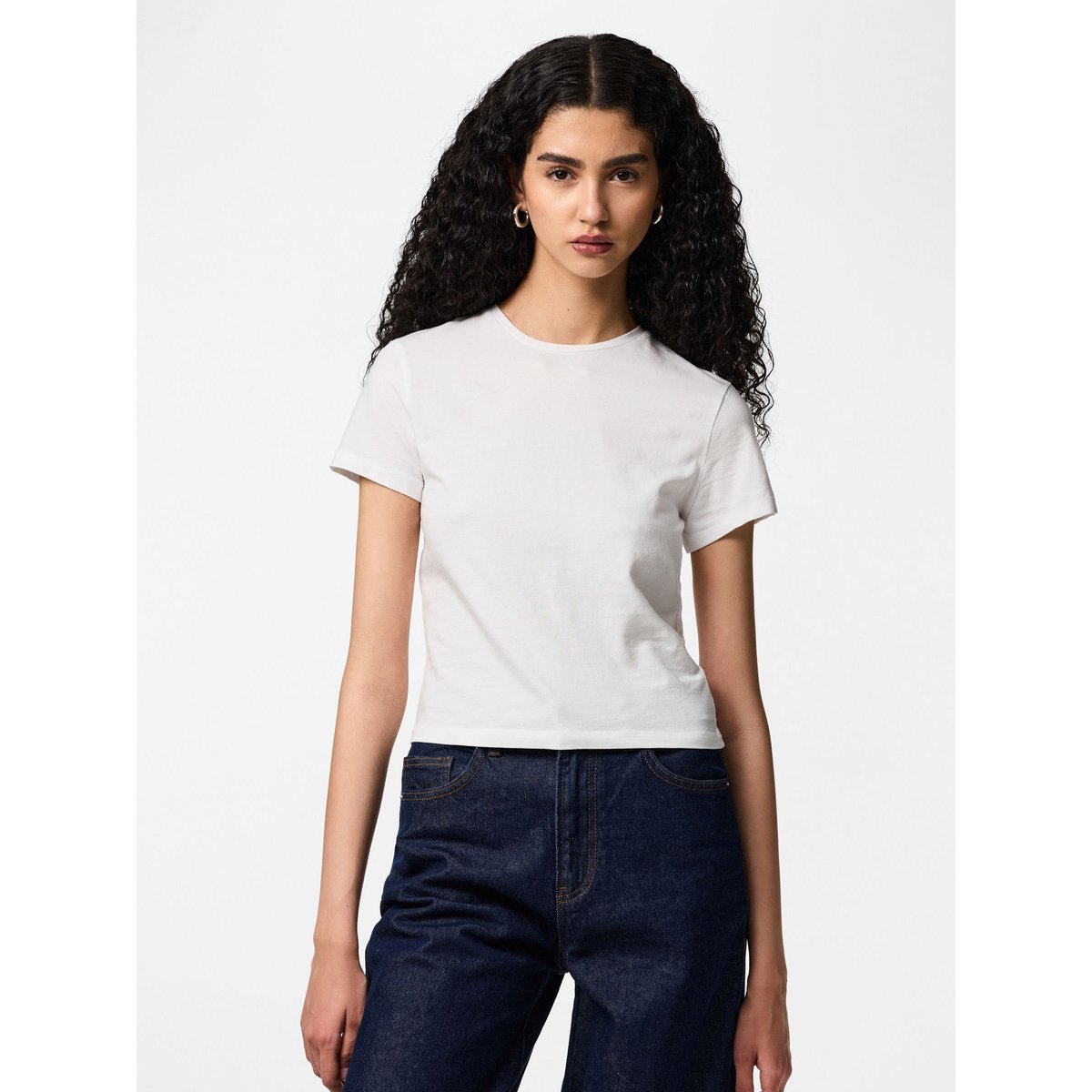 T-Shirt noir - black, PIECES