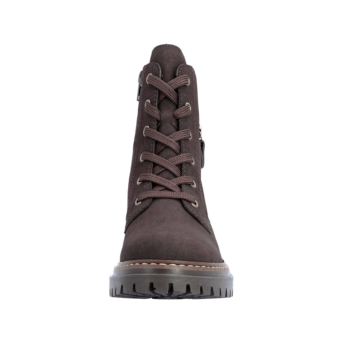 Bottines à Lacets France marron, RIEKER