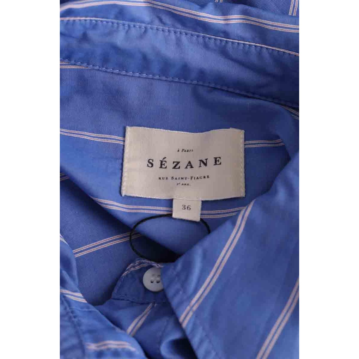 Chemise - Très Bon État bleu, SEZANE