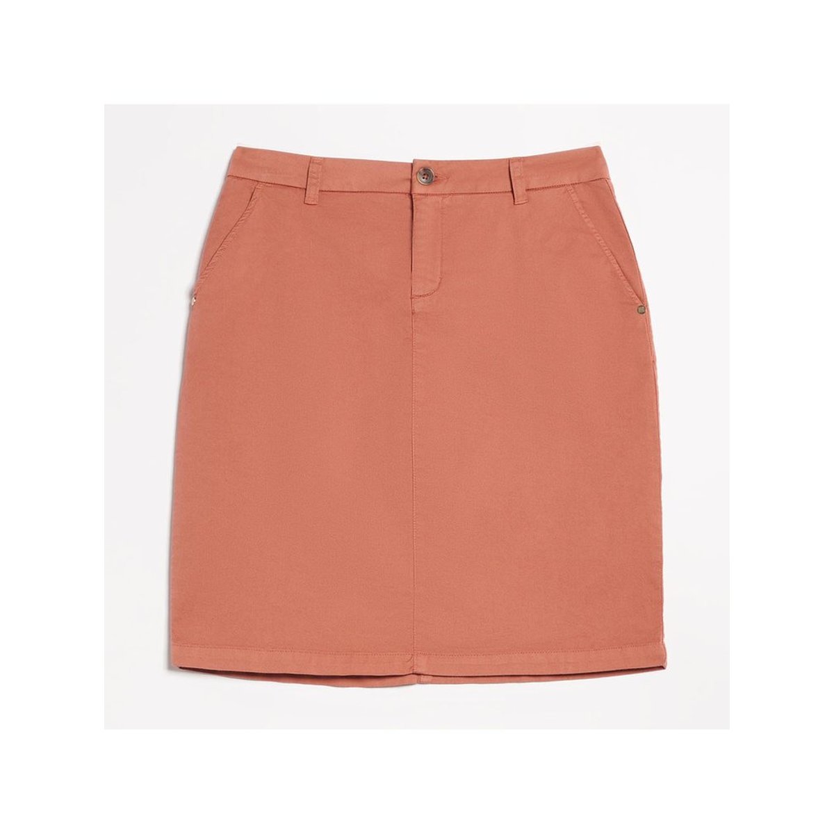 Jupe courte LEONIJUP29068 terracotta, TBS