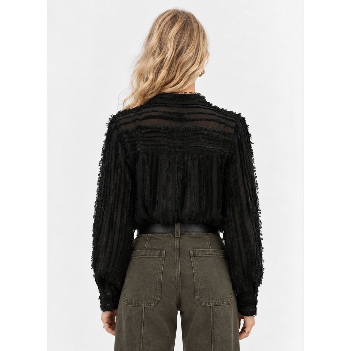 Chemise SOPHENA noir, AN'GE