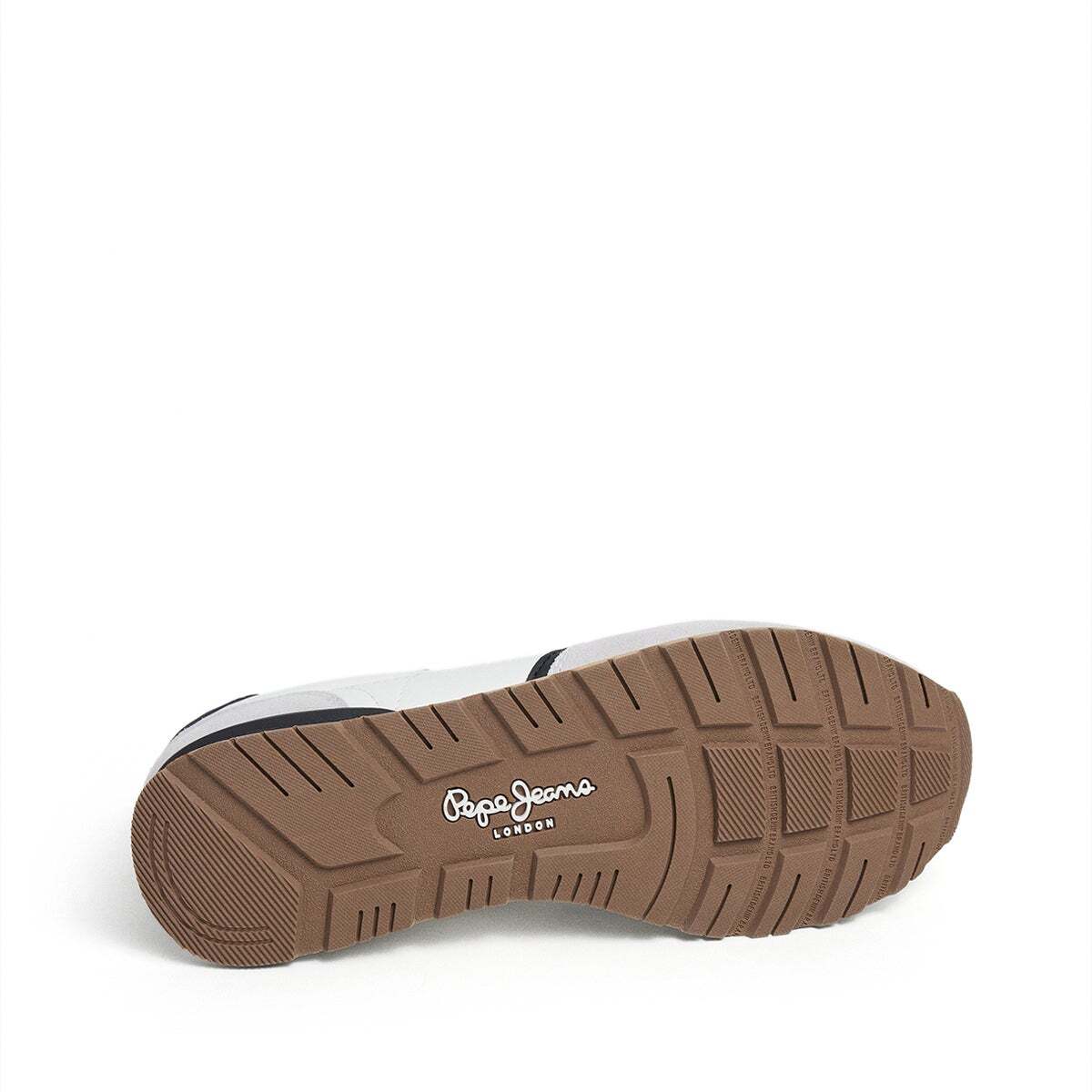 Baskets Micro-Perforées -  Brit blanc, PEPE JEANS