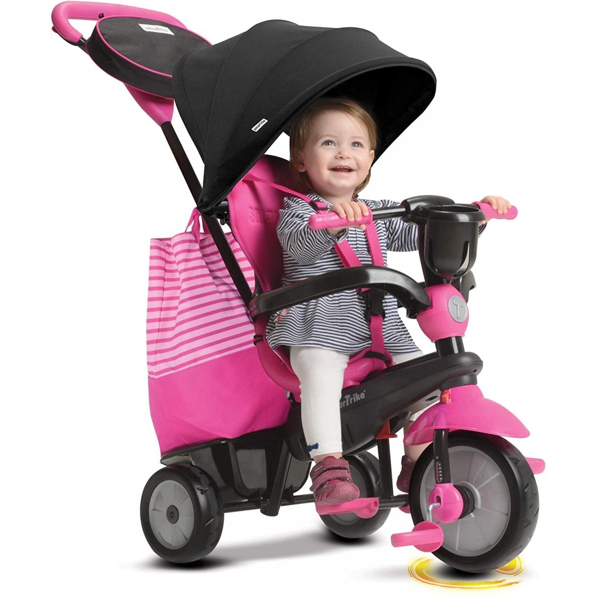 SmarTrike Tricycle Swing DLX 4 en 1 Rose rose, SMARTRIKE