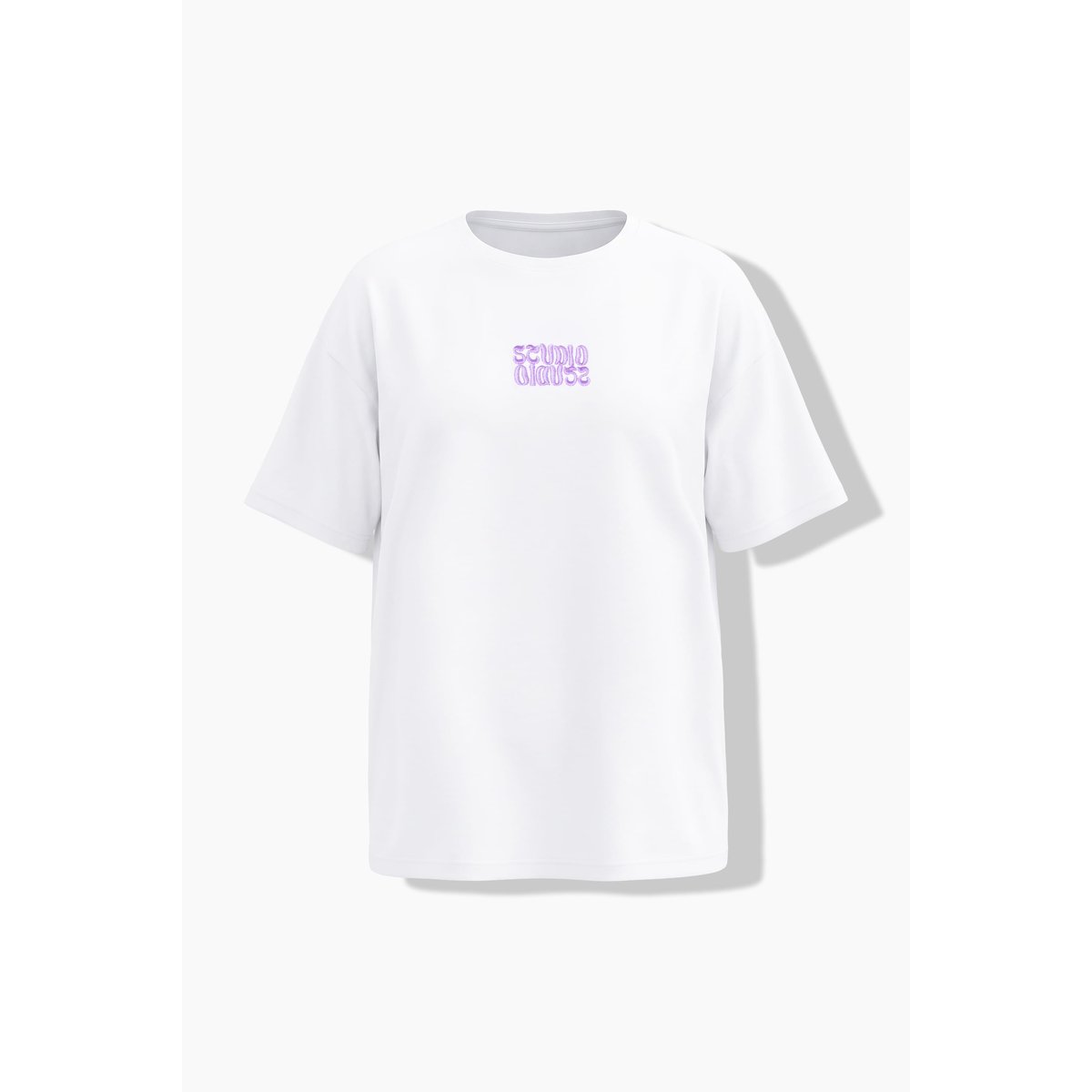 T-shirt oversize blanc cassé, STUDIO UNTOLD