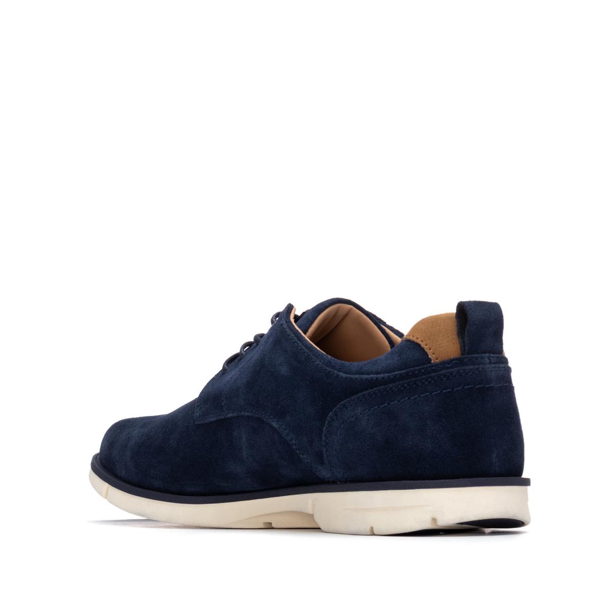 Chaussure Blucher/Derby Plaine Décontractée Lacets bleu marine, CARMELA
