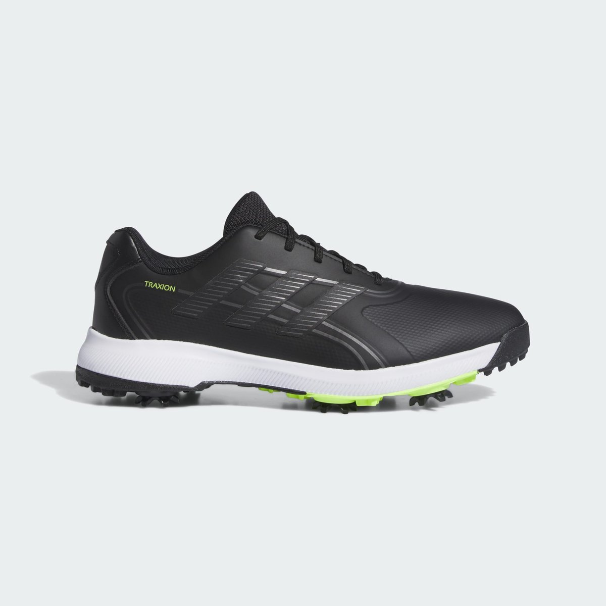 Chaussure De Golf Traxion Lite Max 24 Chaussure De Golf Traxion Lite Max 24 core black / dark silver metallic / lucid lemon, adidas Performance