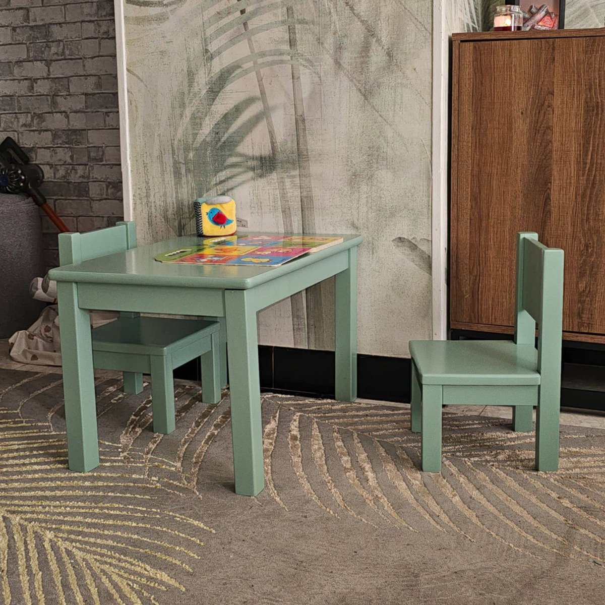 Ma première table Enfant Montessori Vert Sauge 1-4 ans vert sauge, PIOUPIOU ET MERVEILLES