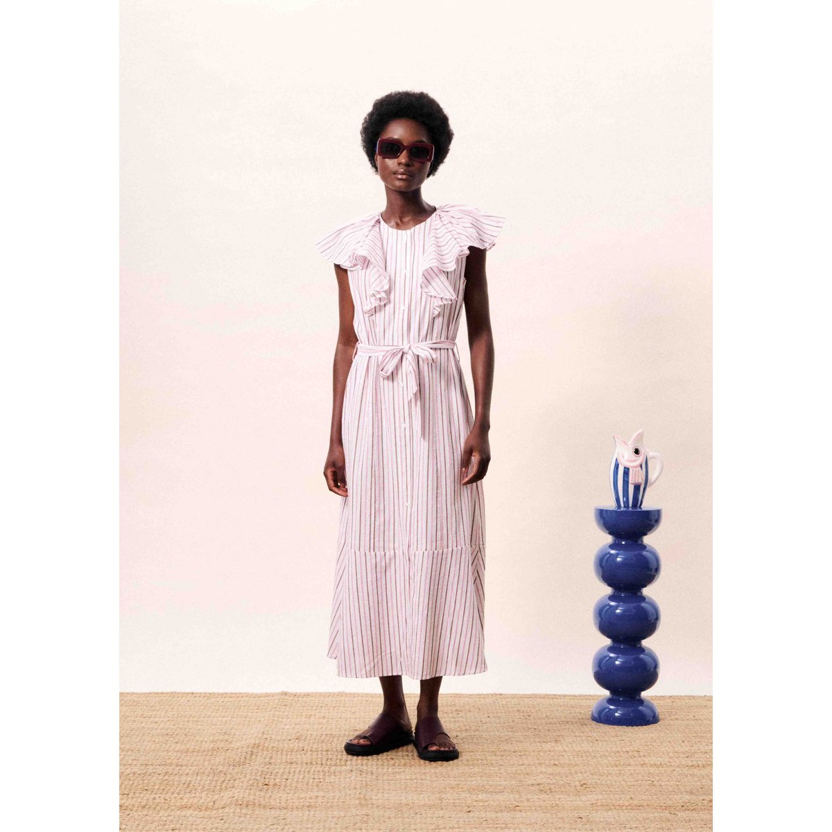 Robe longue LAGOINHA blanc, FRNCH