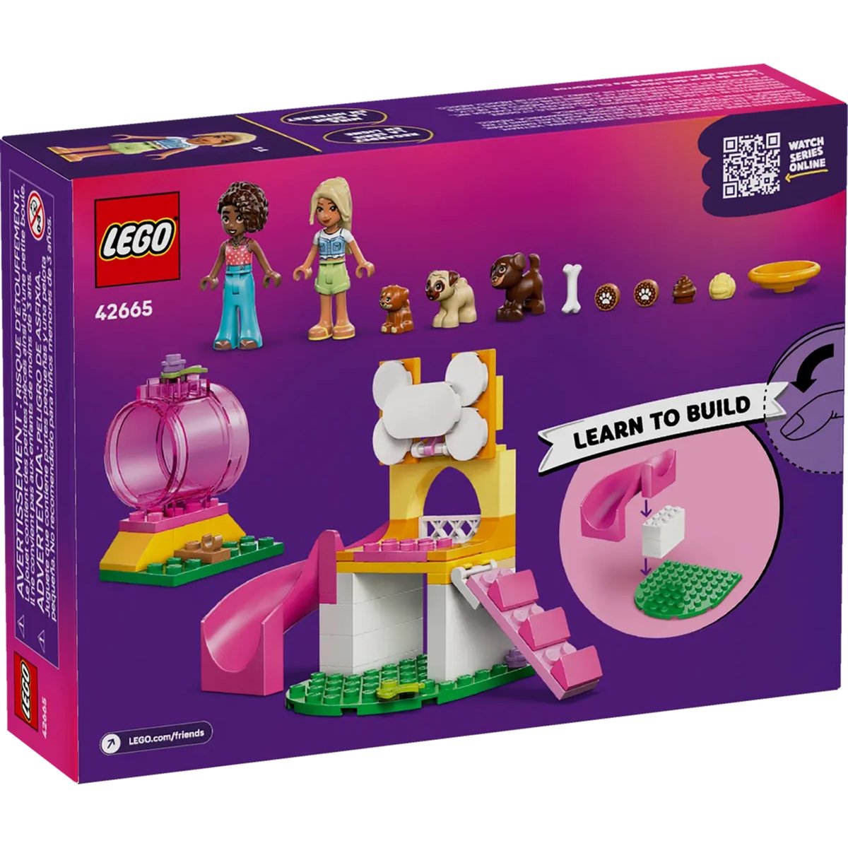 LEGO Friends - L'aire de jeux des chiots - 42665 multicolore, LEGO