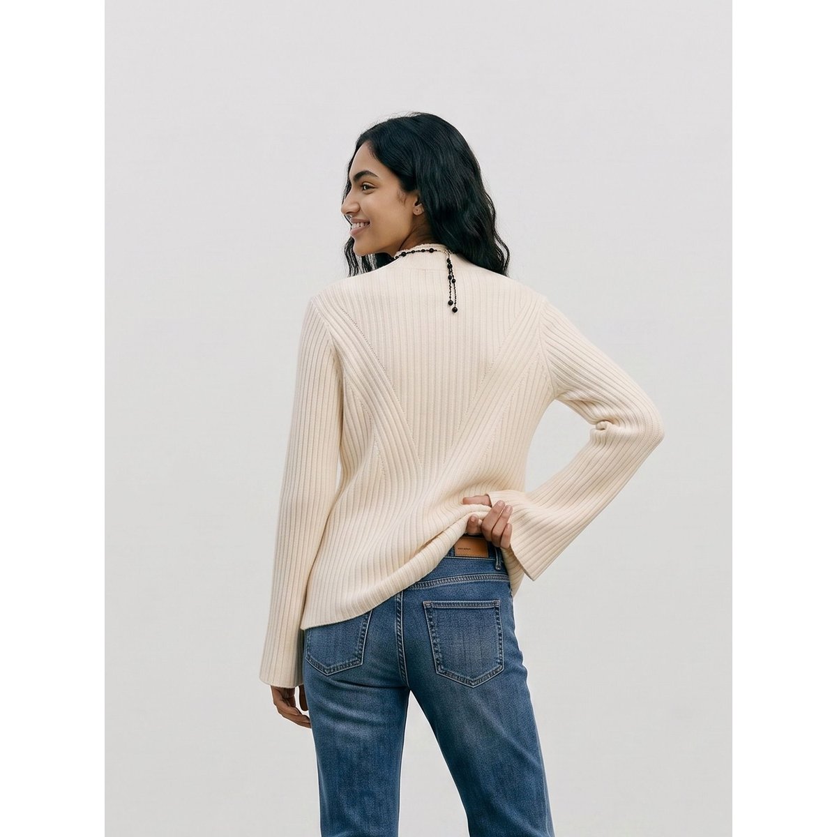 Pull En Maille whitecap gray, VERO MODA
