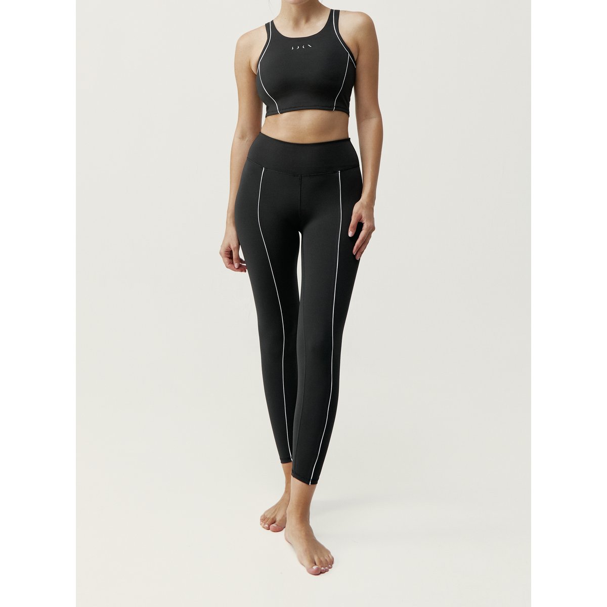 Brassière de Sport Performance Fixation Haute INDRA noir, BORN