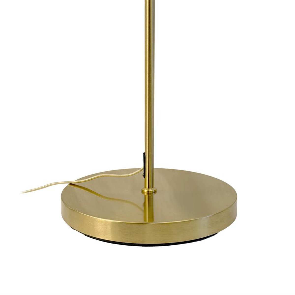 Lampadaire en métal noir et laiton noir / laiton, DYBERG LARSEN