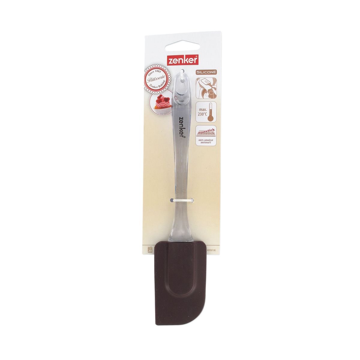 Ensemble de 2 Spatules de cuisine et de pâtisserie SMART PASTRY jaune|brun|transparent, ZENKER