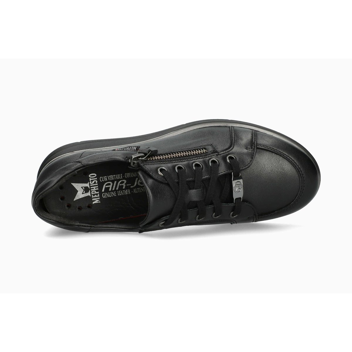 Baskets en cuir PELAGIA noir p5148170, MEPHISTO