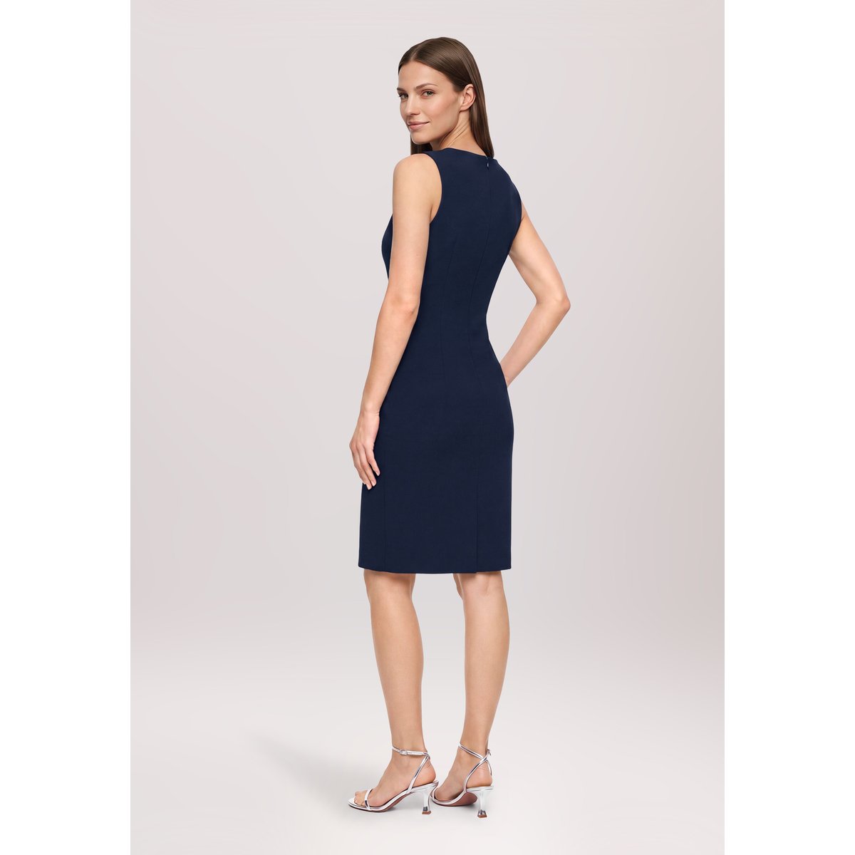 Robe de cocktail sans manches night sky, VERA MONT