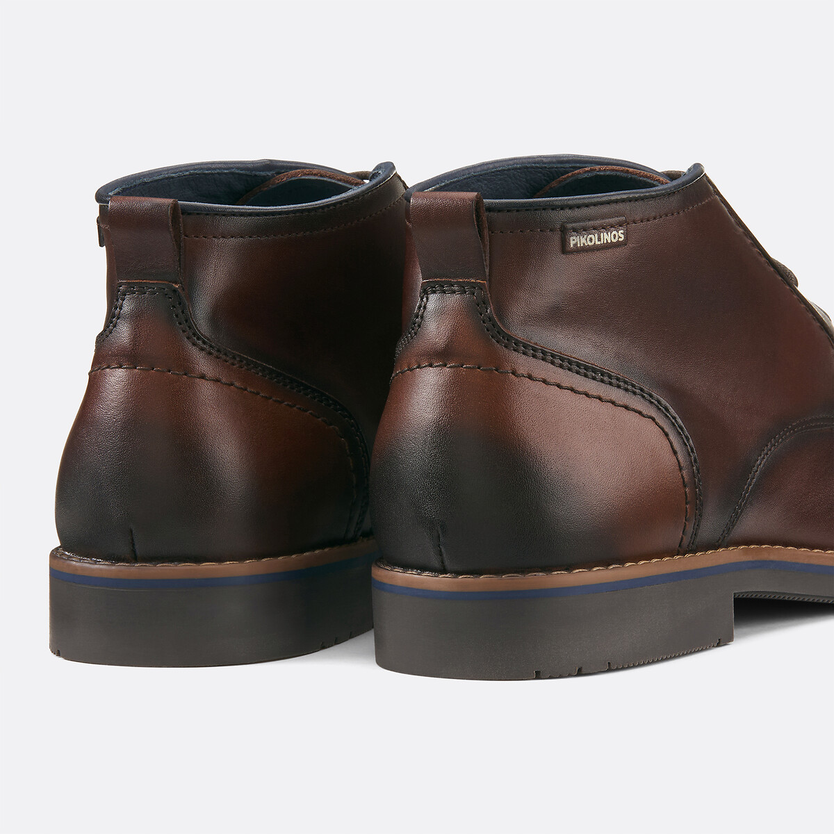 Desert boot en cuir Leon marron, PIKOLINOS