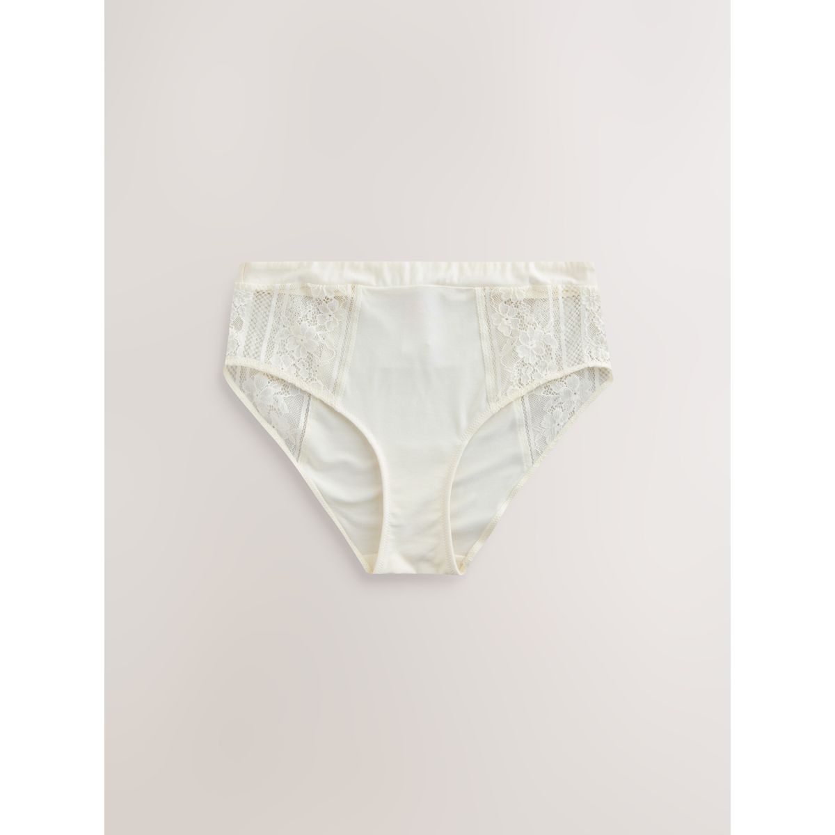Culotte en dentelle et modal, lot de 3 violet prune, NEXT
