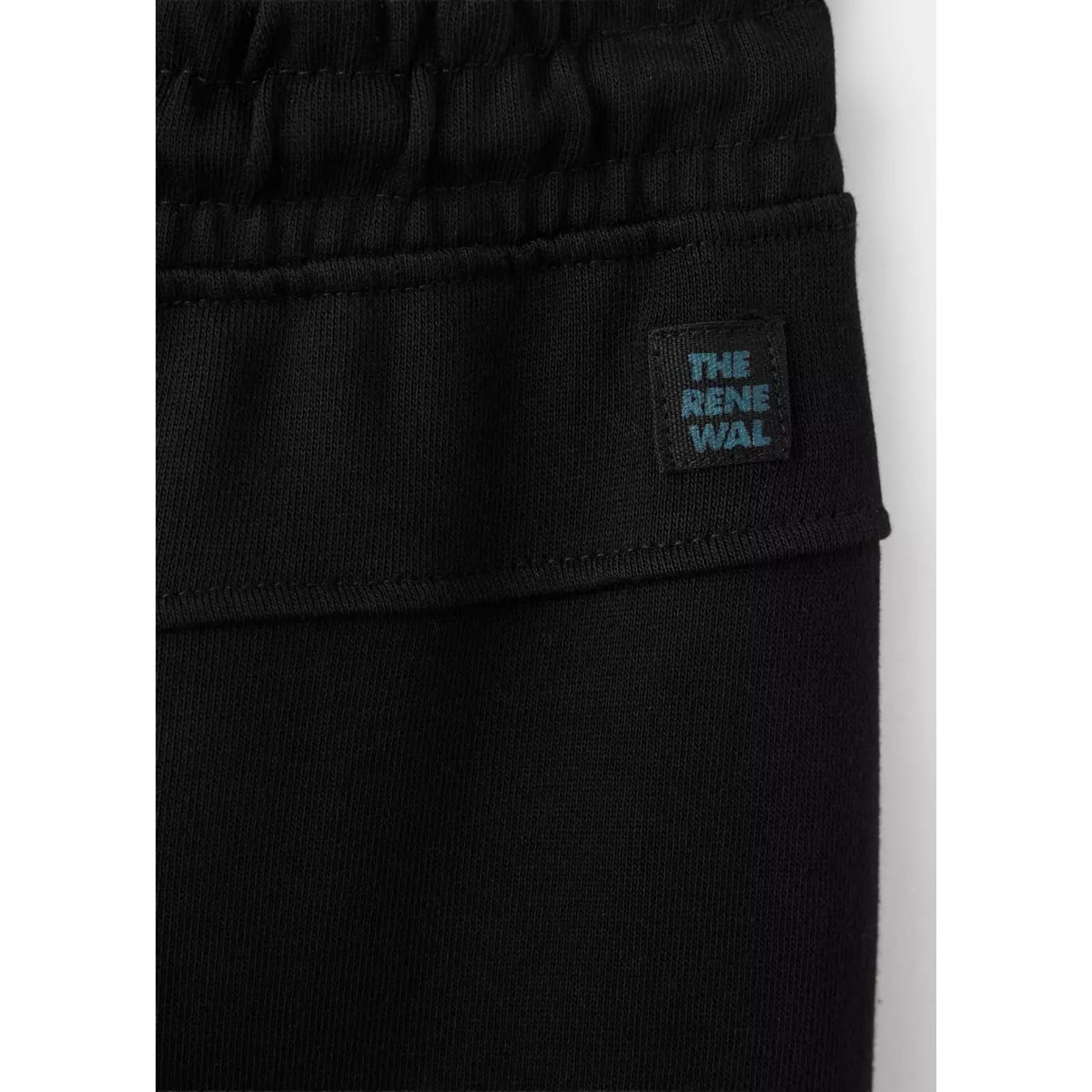 Pantalon de jogging cordon noir, MANGO KIDS