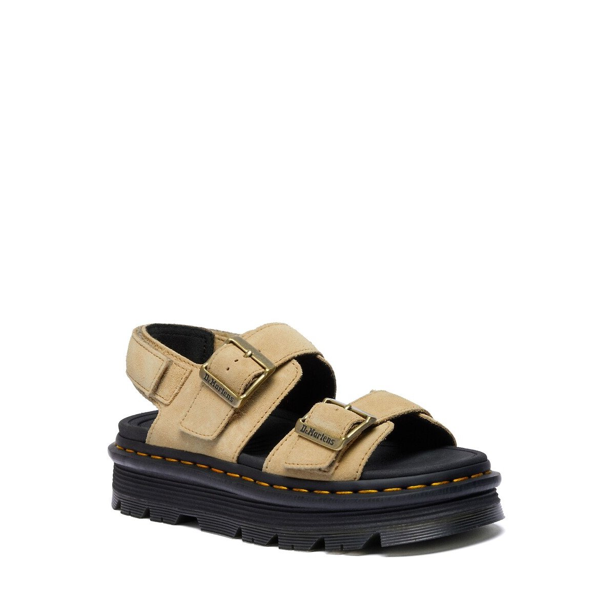 Sandales ZebZag en daim tan, DR. MARTENS