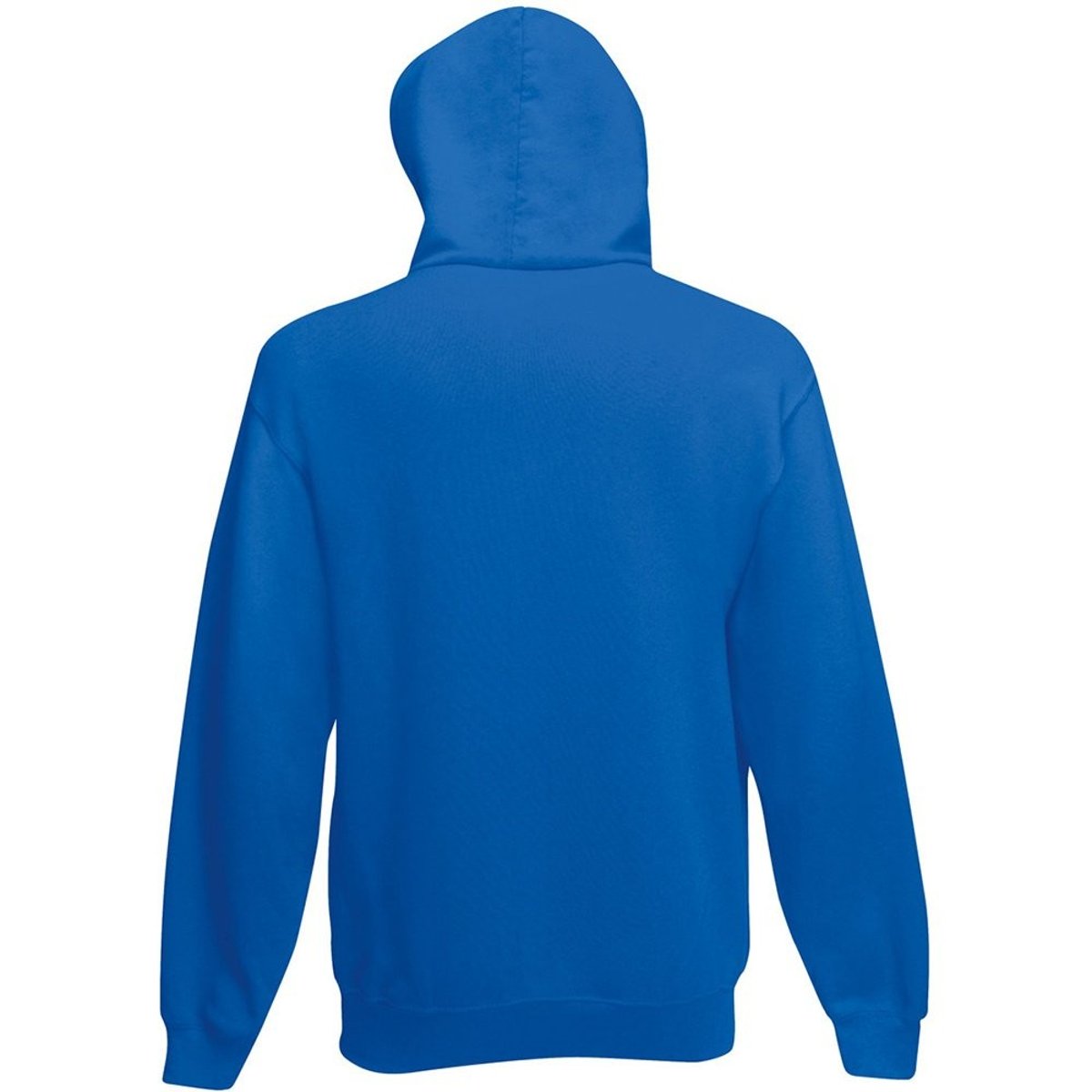 Sweat à capuche bleu roi, FRUIT OF THE LOOM