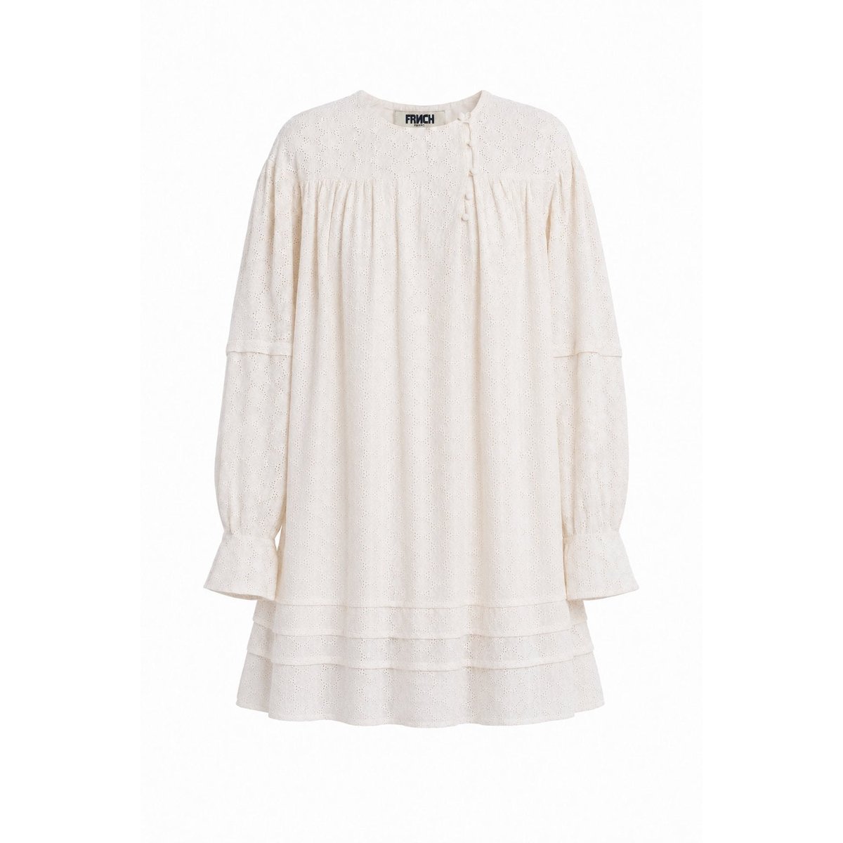 Robe Skyros en coton SKYROS beige crème, FRNCH