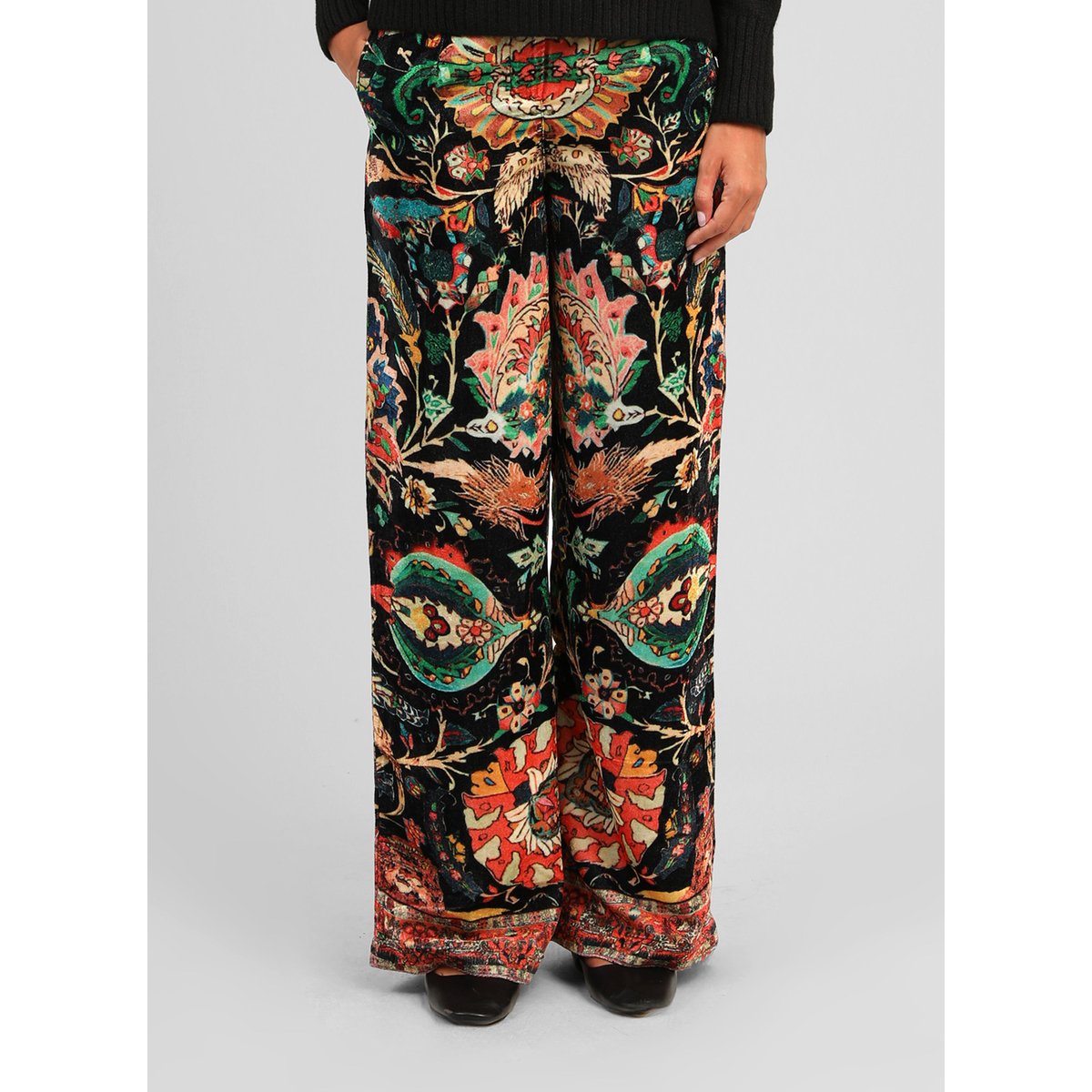 Pantalon ROSSYLA aubussy noir, AN'GE