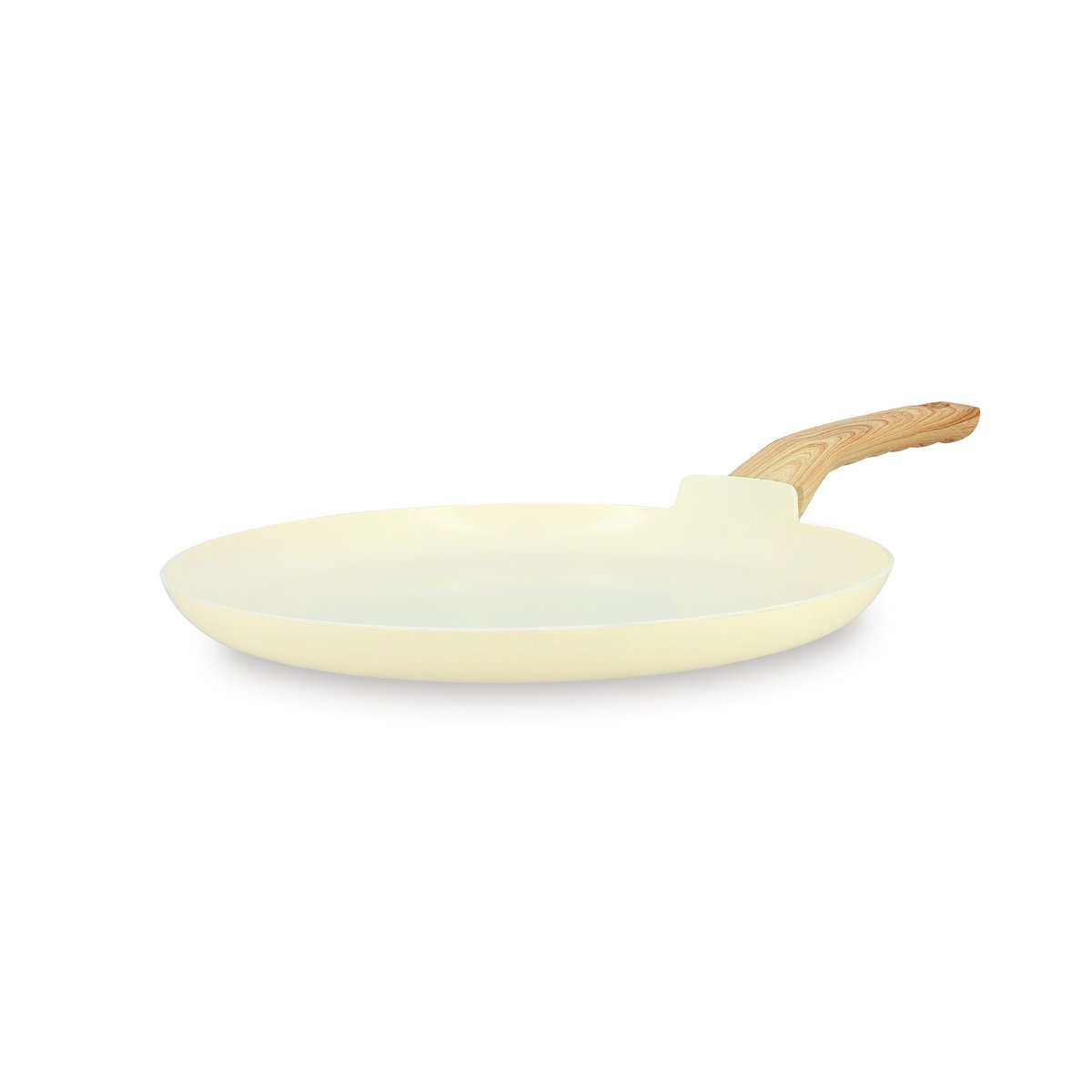 Crêpière en aluminium 26cm, COLORAMA crème, MENASTYL