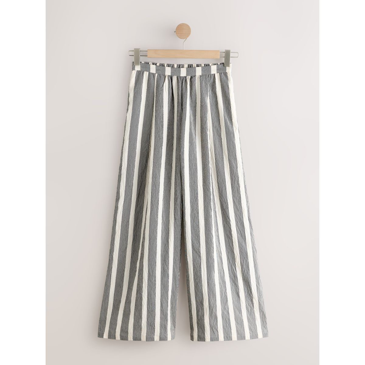 Pantalon large rayures monochromes, NEXT