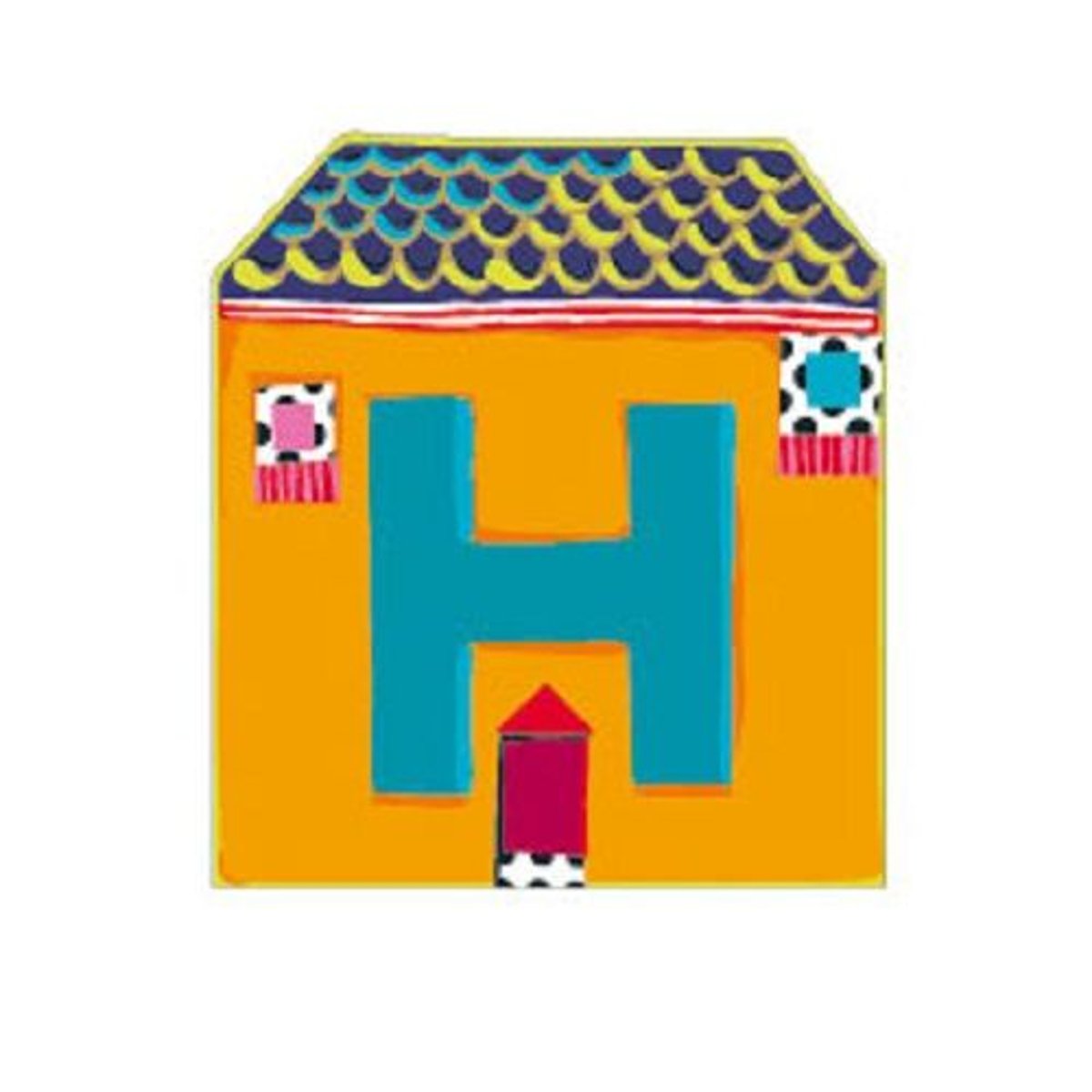 Lettre H maison autres, DJECO