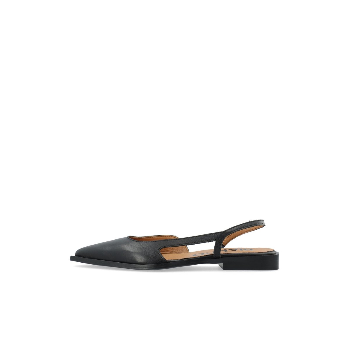 Chaussures À Bride Arrière black1, BIANCO
