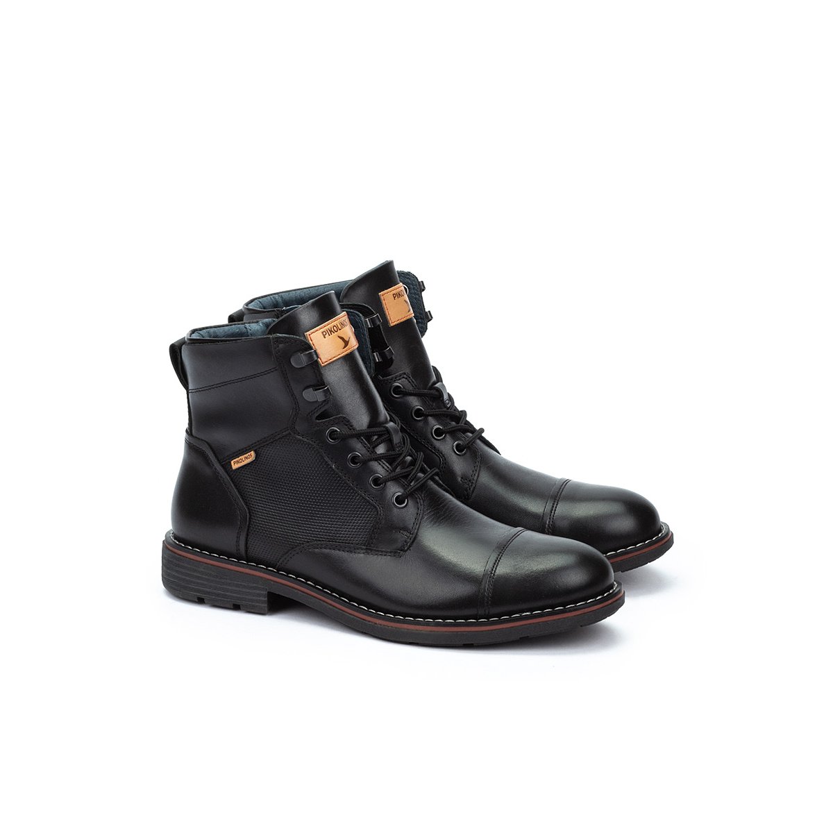 Bottines cuir York black, PIKOLINOS