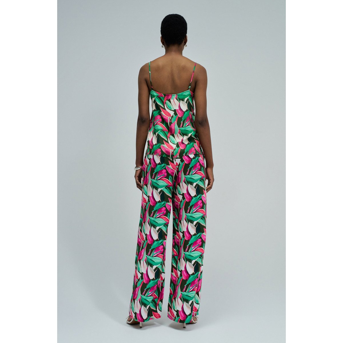TOP AVEC MOTIF FLORAL rouge, SALSA JEANS