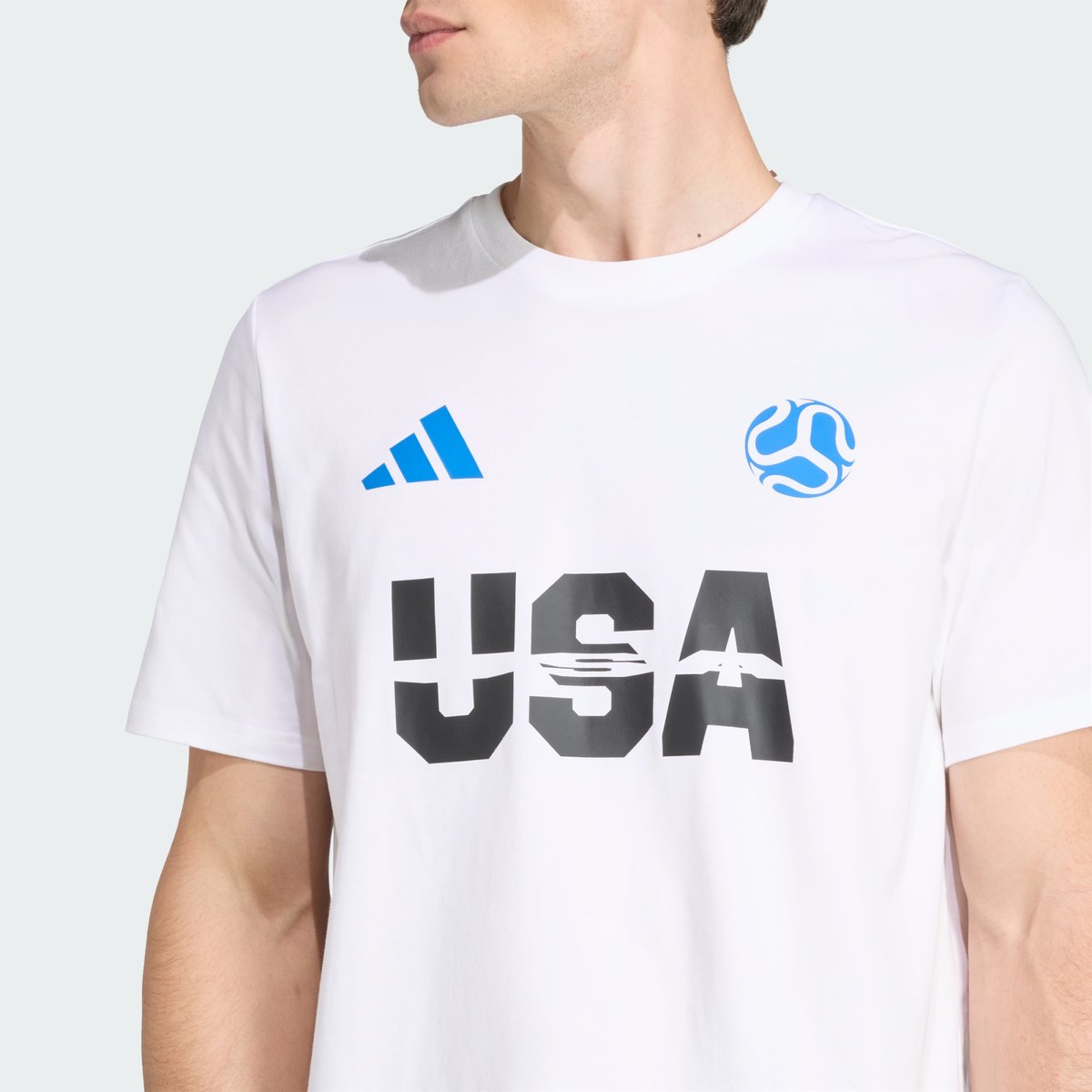 T-Shirt Usa T-Shirt Usa white, adidas Performance