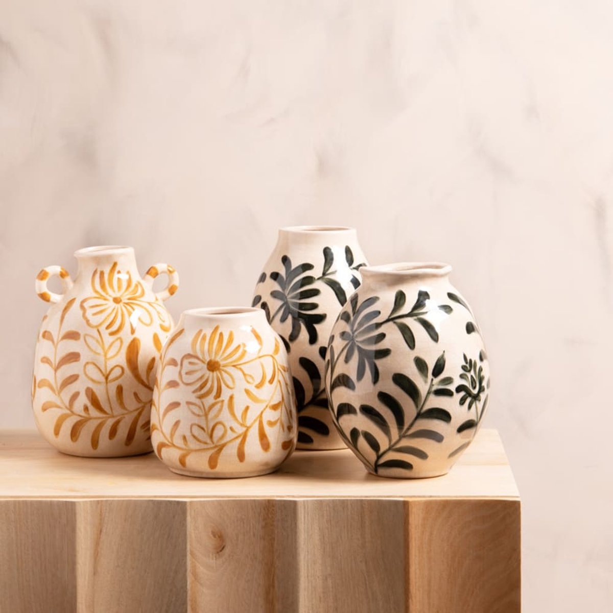 Vase avec anses Aurore 24 - AURORE crème / ivoire, TABLE PASSION