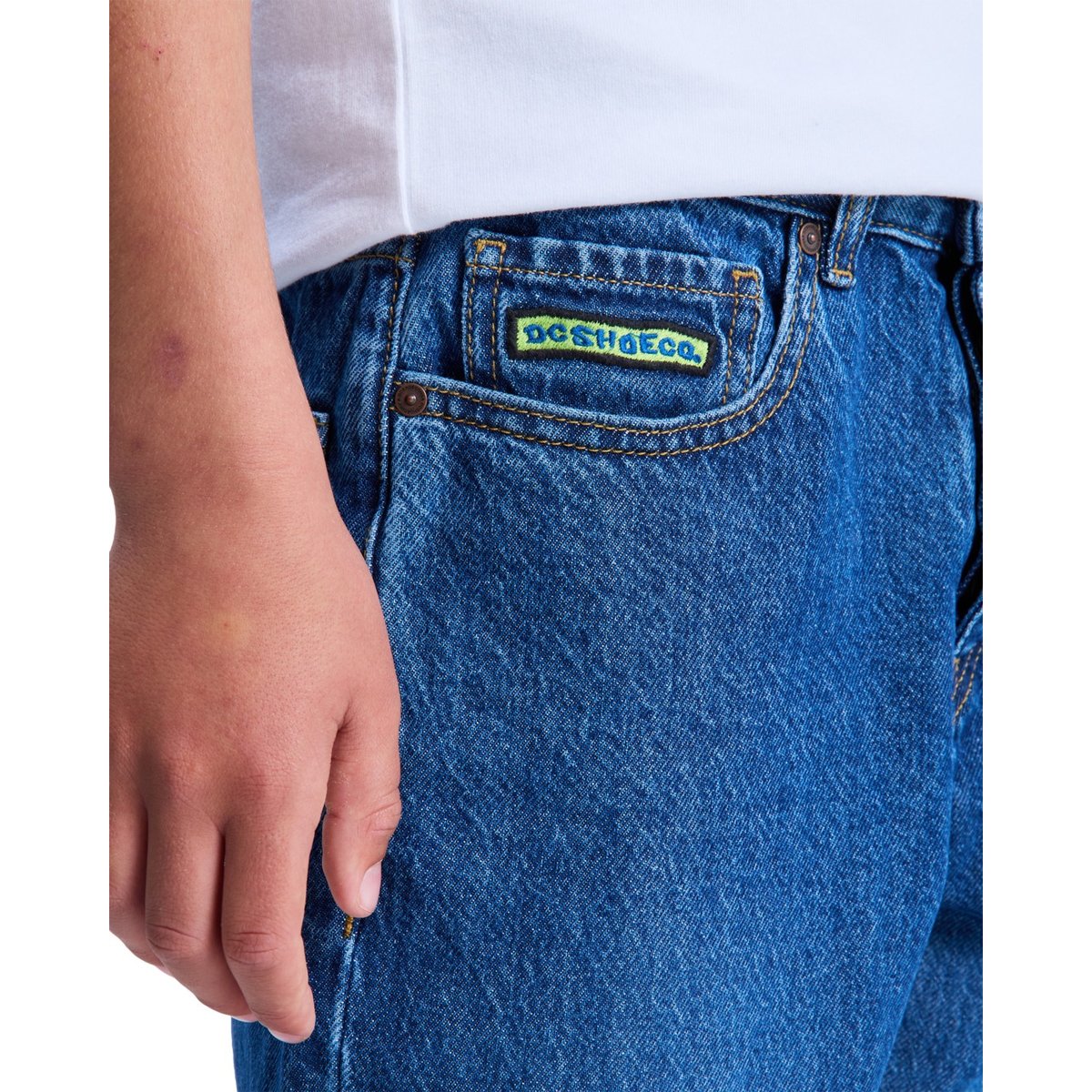 Jean en denim BAGGY. bleu stone indigo, DC SHOES