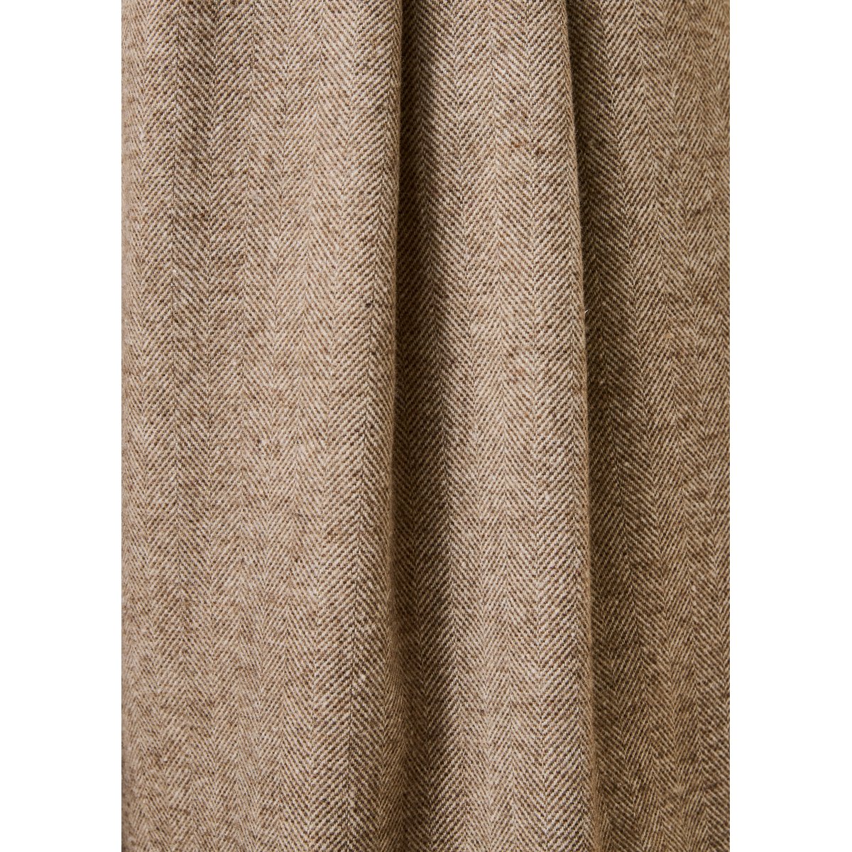 Pantalon oversize en tweed greige, LA FEE MARABOUTEE