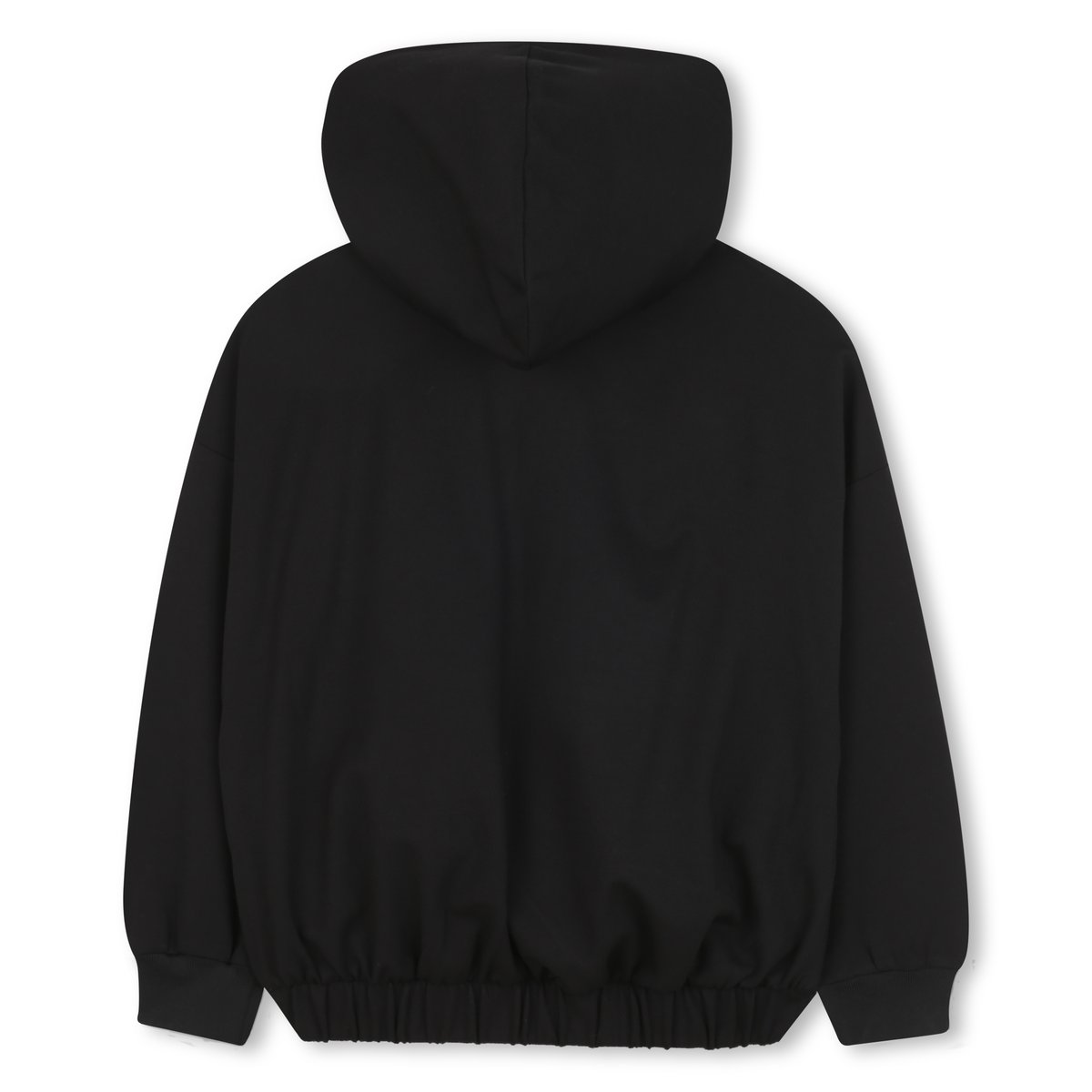 Cardigan con cappuccio black, DKNY