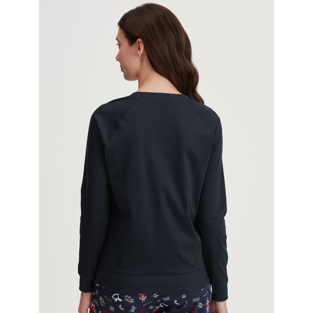 T-shirt à manches longues manches longues Coton FAVOURITES saphir foncé, CALIDA