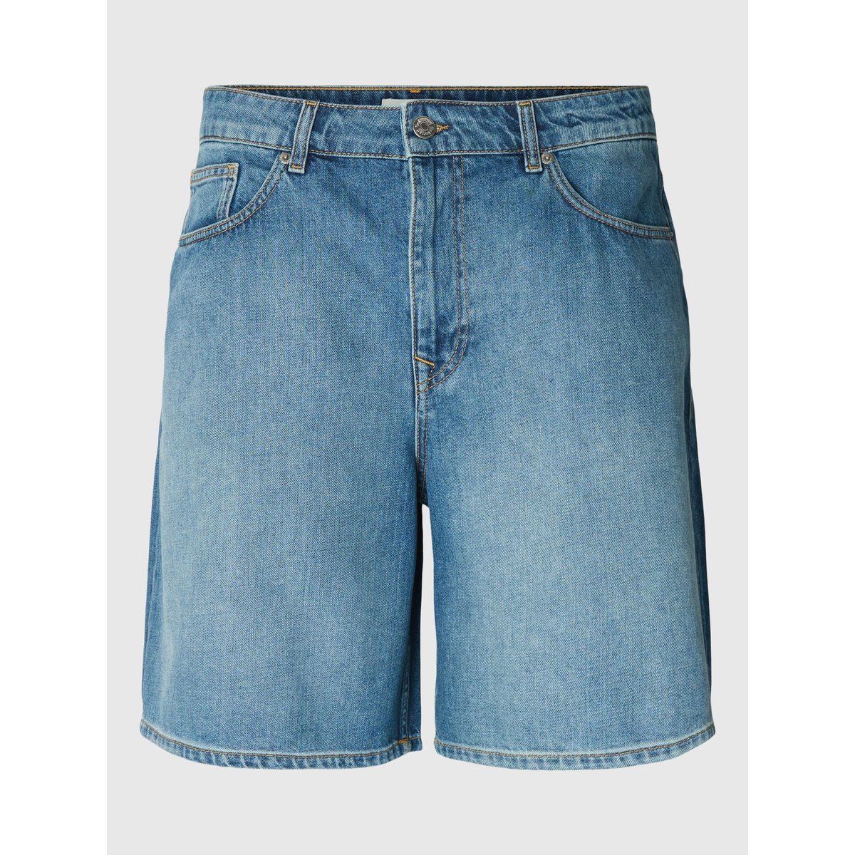Shorts En Jean medium blue denim, SELECTED