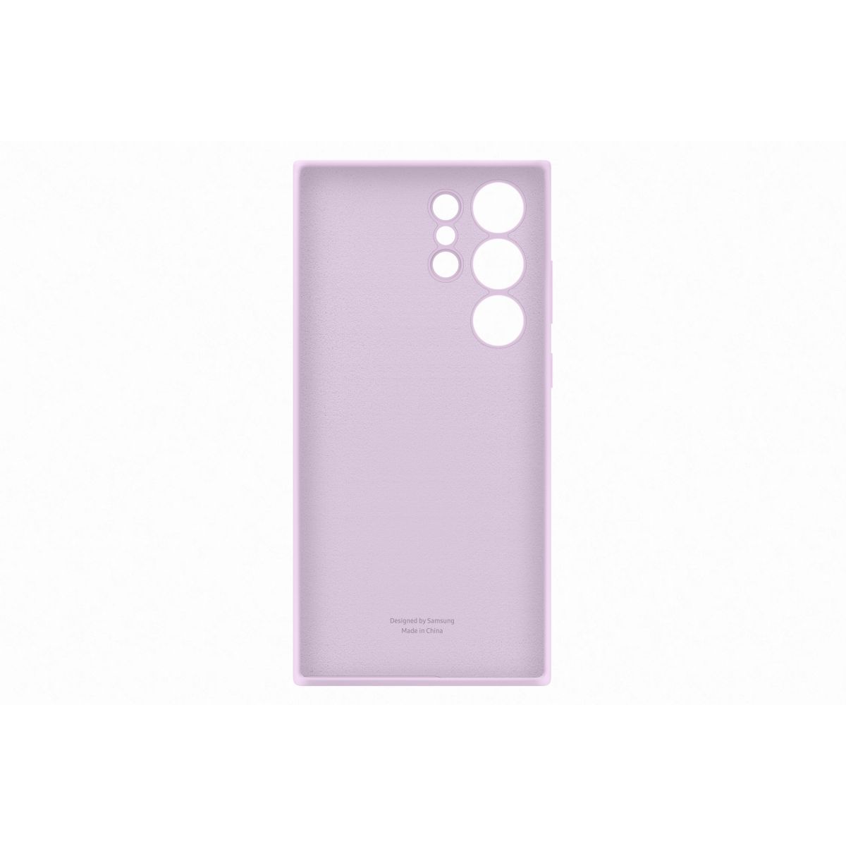 Coque S23 Ultra Silicone Lilas violet, SAMSUNG