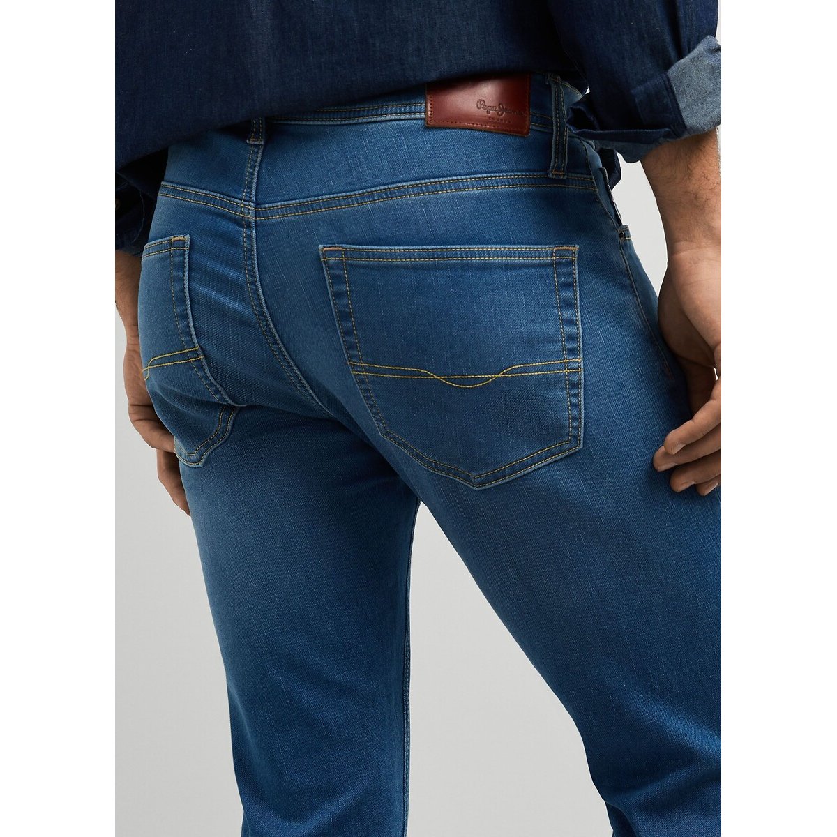 . blu denim, PEPE JEANS