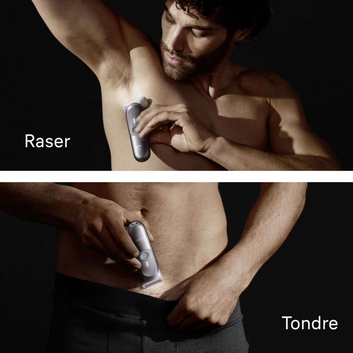 Tondeuse corps BG7550 couleur unique, BRAUN
