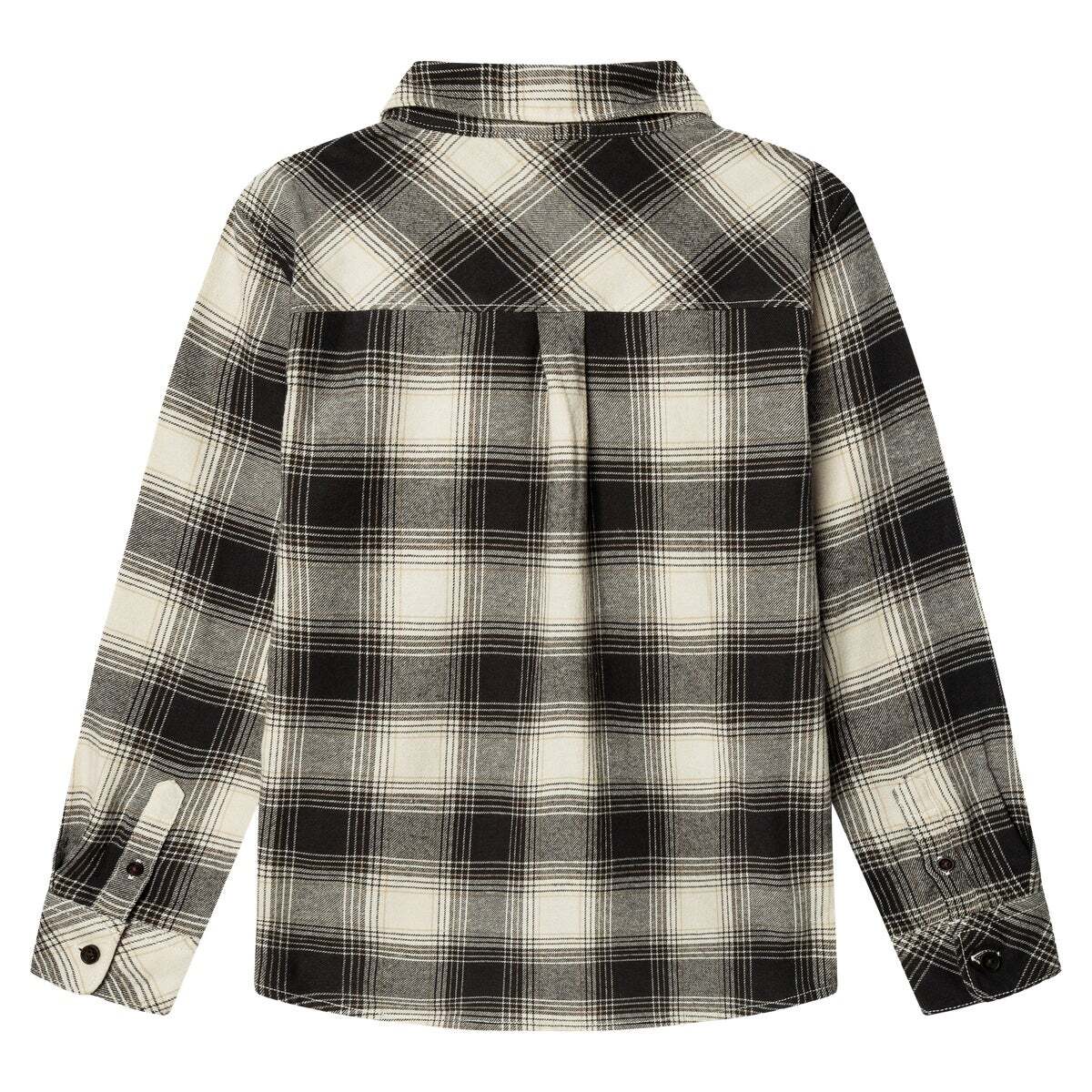 Surchemise À Carreaux Coupe Décontractée gris charbon, PEPE JEANS