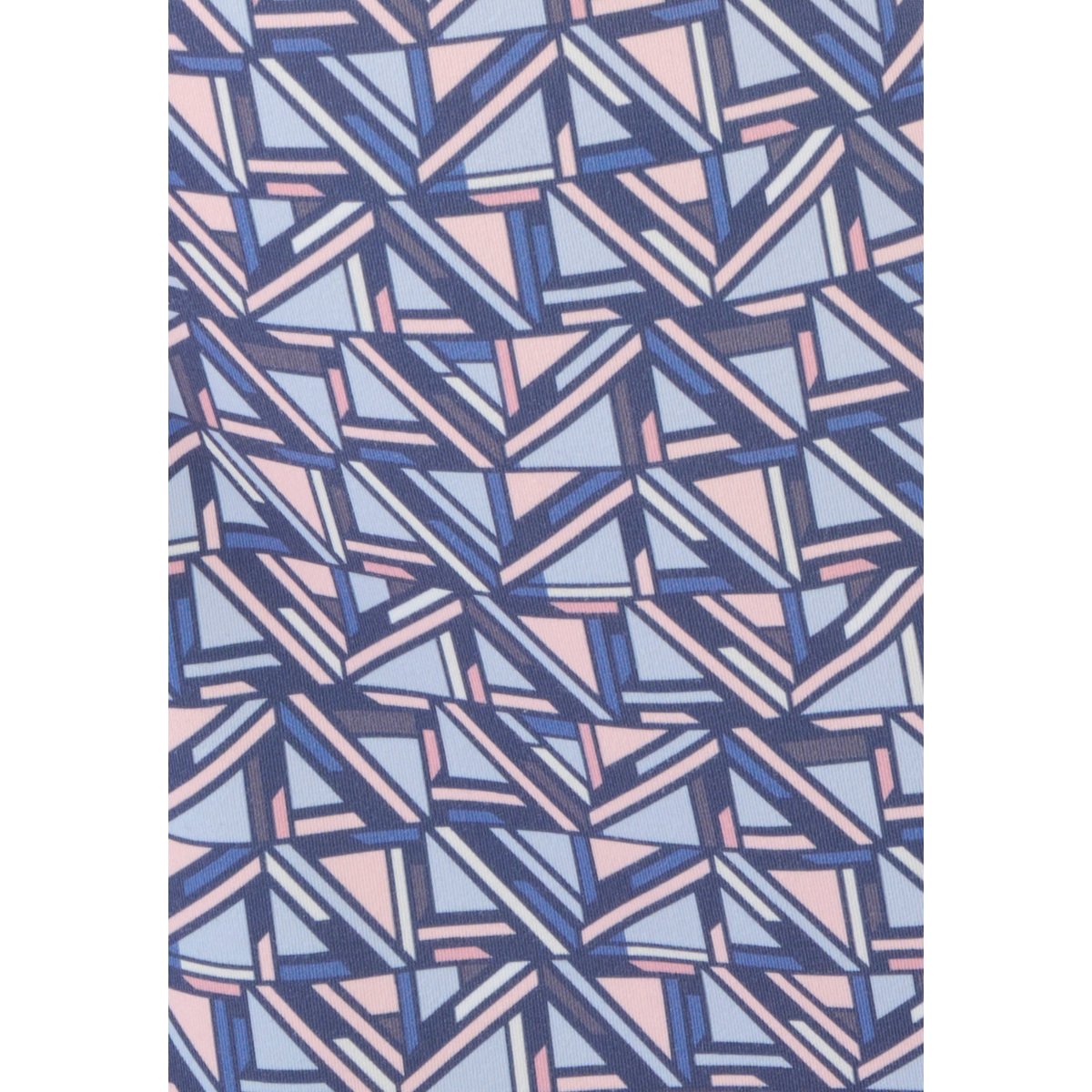 Robe maille chaude bleu graphique, DAMART