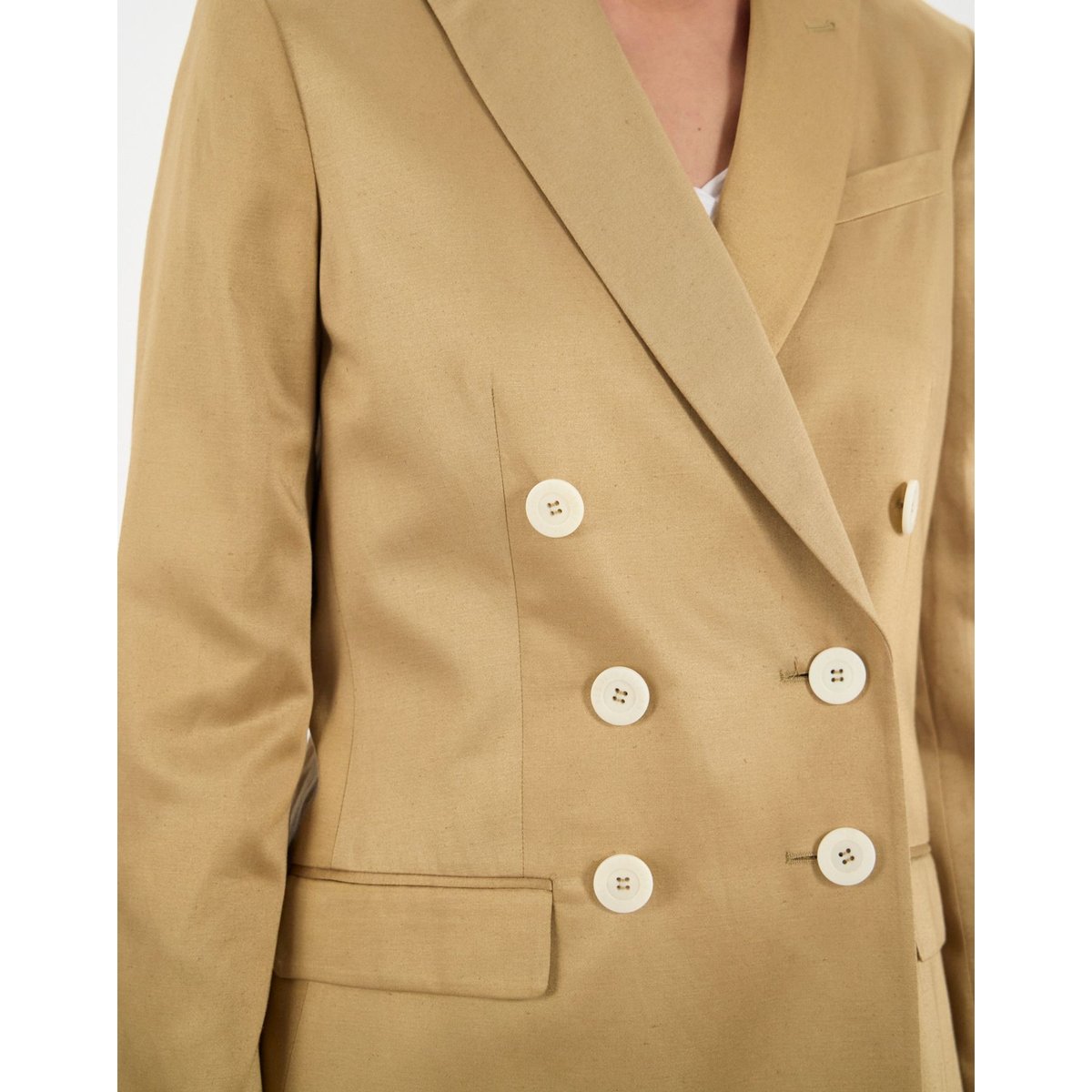 Veste Ezio en viscose camel camel, INES DE LA FRESSANGE PARIS