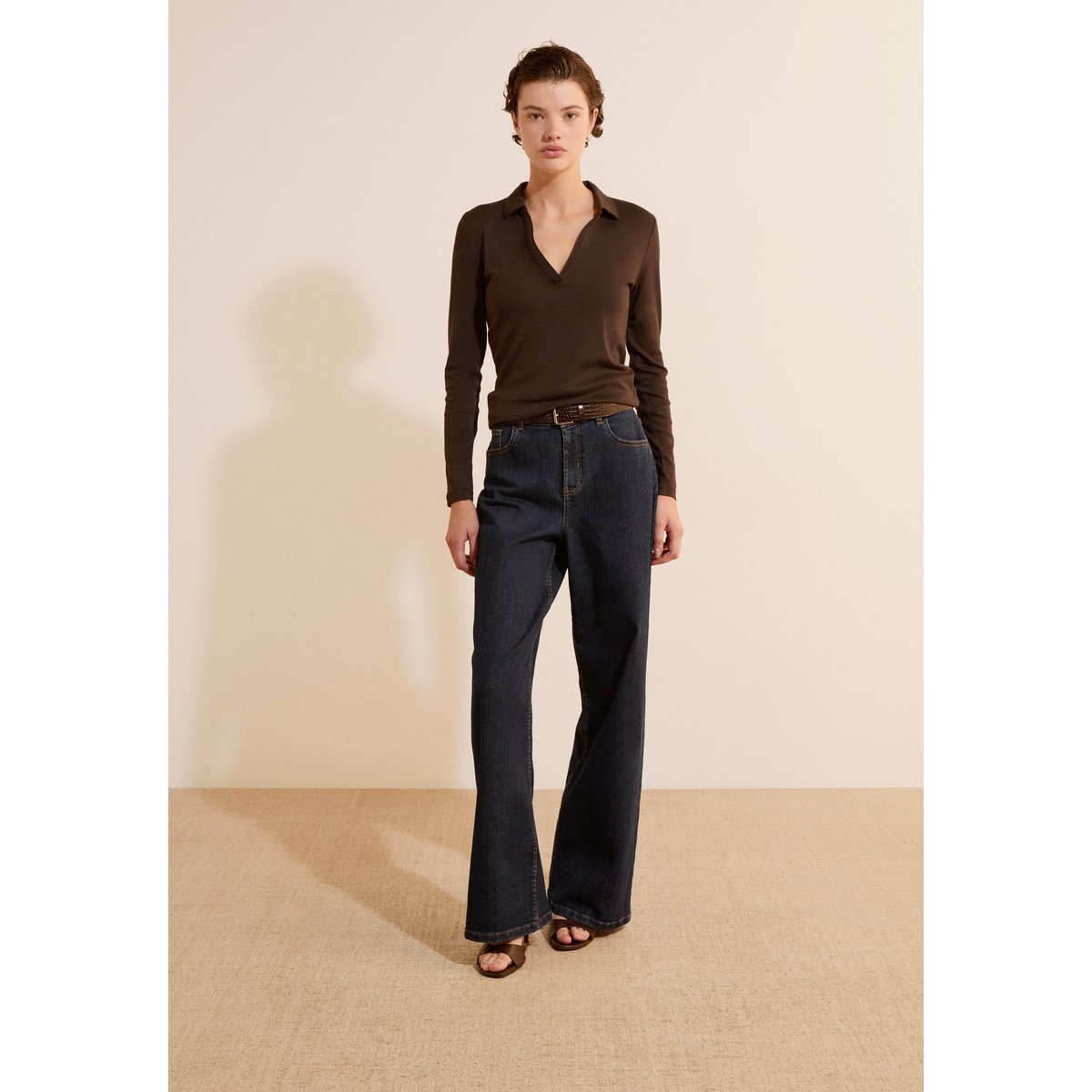 Jean coupe large DOOSA bleu nuit, ETAM