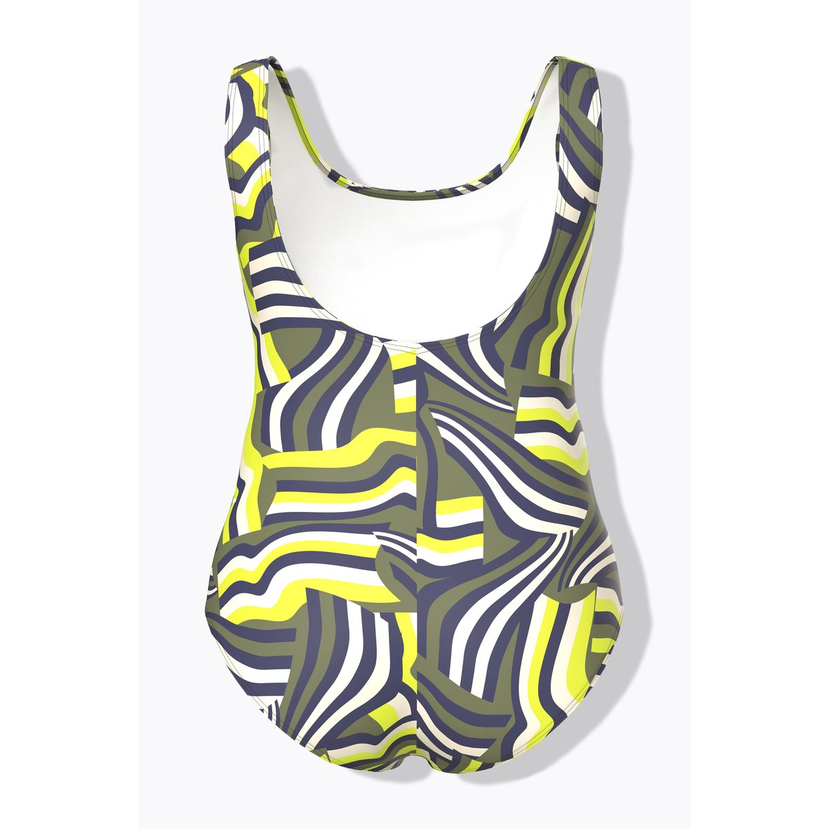 Maillot de bain sans bonnets souples vert olive, ULLA POPKEN